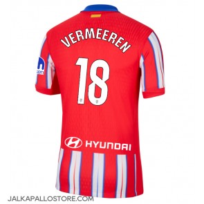 Atletico Madrid Arthur Vermeeren #18 Kotipaita 2024-25 Lyhythihainen